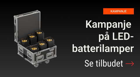 Kampanje LED-batterilamper